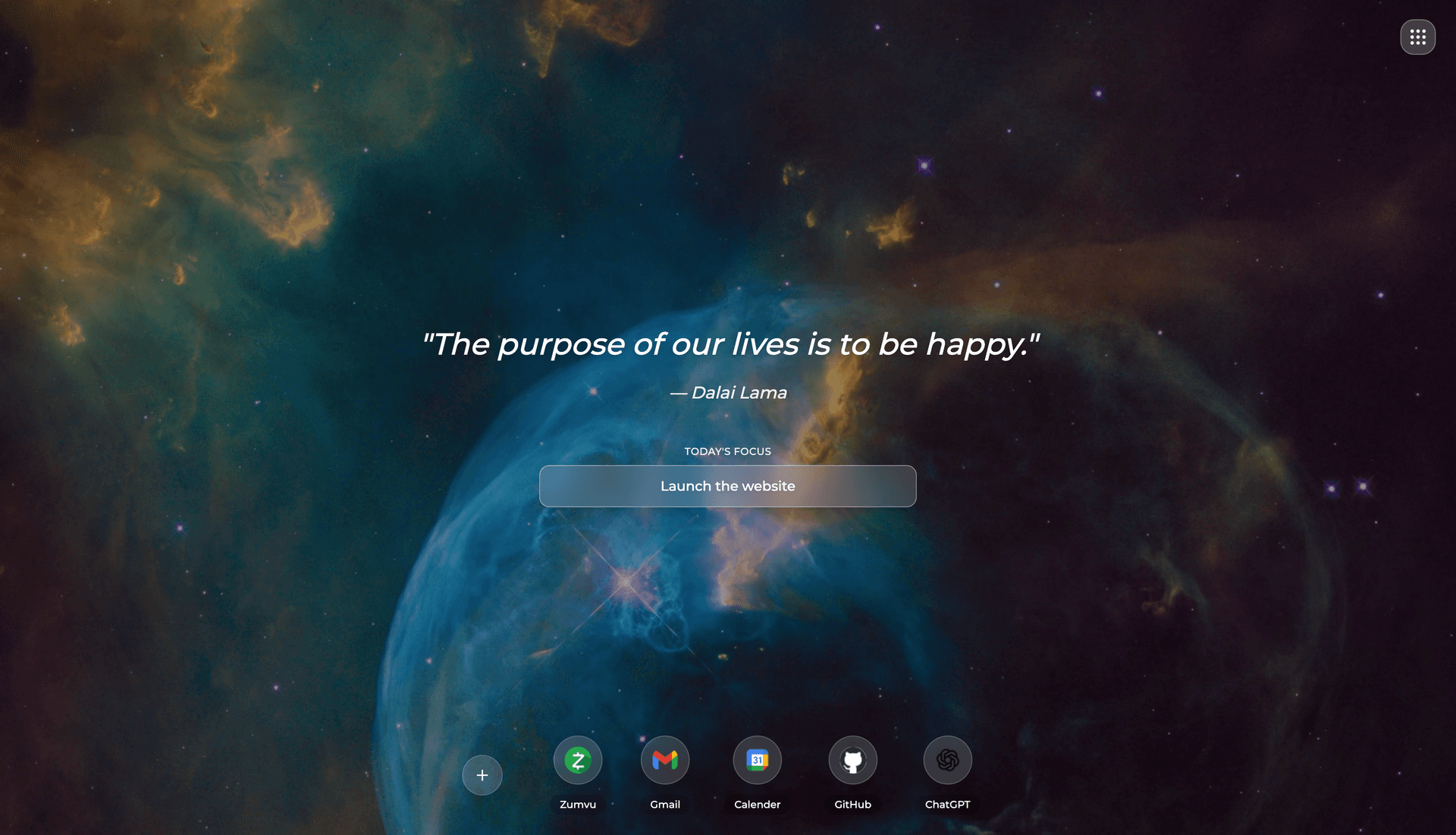 Daily Focus, Quotes & Quick Links